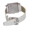 Image 4 : Bvlgari White SQ 29 SLD Stainless Steel Square Ladies Wrist Watch