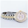Image 4 : Rolex Ladies 2 Tone Pink MOP Diamond Datejust Wristwatch