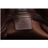 Image 4 : Gucci Brown GG Canvas Leather Buckle Tote Bag