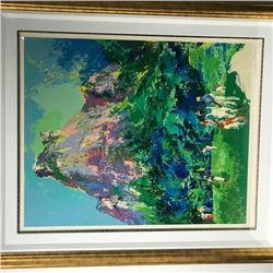 "Gavea Golf Club" by LeRoy Neiman (1921-2012)