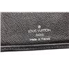 Image 5 : Louis Vuitton Black Taiga Leather Passport Holder Cover
