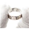 Image 4 : Cartier Rhodium-Plated 18K White Gold LOVE Ring 48