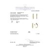 Image 3 : 0.85 ctw Diamond Earrings - 14KT Yellow Gold