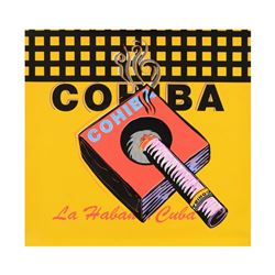 Cohiba by Steve Kaufman (1960-2010)