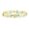 Image 2 : Jade Station Bracelet - 14KT Yellow Gold