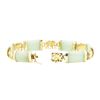 Image 3 : Jade Station Bracelet - 14KT Yellow Gold