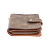 Image 6 : Louis Vuitton Brown Monogram Canvas Leather Compact Zippe Wallet