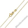 Image 7 : 10kt Yellow Gold 0.26 ctw Channel Set Round Diamond Open Heart Pendant Necklace