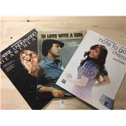 Sheet Music - Note to God, In Love With a Girl, Heartbeat