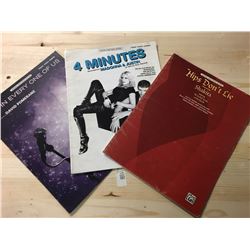 Sheet Music  - Hips Don't Lie, 4 Minutes (Madonna), It's in Every One of Us