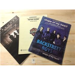 Sheet Music- Paramore, Shape of my Heart, Theme song from TV Show Peter Gunn