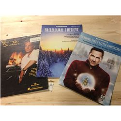 Sheet Music , Sending You a Little Christmas, Because It's Christmas, Hallelujah I Believe