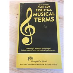 Quick Guide to Over 500 Essential Musical Terms