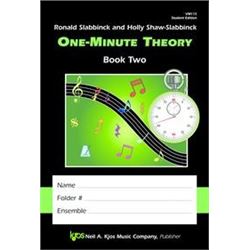 One Minute Theory Book 1 and 2 Test Bank and Student Book two.  Twenty Eight Books in Total.