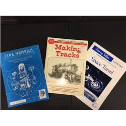 Three Piano Song Books:  Cool Shepherds, Making Tracks and Space Travel