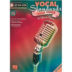 Hal Leonard - Jazz Play-Along Vocal Standards High Voice