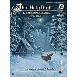 Alfred - This Holy Night 12 Christmas Classics for Guitar