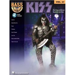 Kiss (Songbook): Bass Play-Along Volume 27
