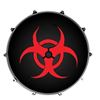Evans Inked by Evans Graphic Series Kick Drumhead 24 in. BIO HAZZARD EVANSModel: INK24GRPBIO