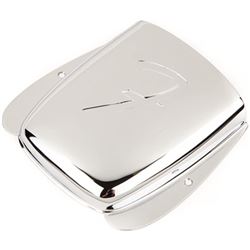 Fender Accessories 001-0678-000 Chrome Vintage Jazz Bass F Bridge Cover