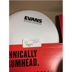 Evans 8" B08g1 batter coated Drum Head