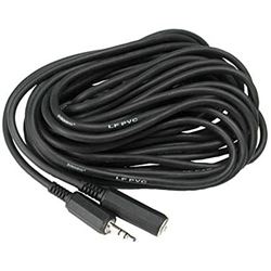 Hosa MHE-125 3.5 mm TRS to 3.5 mm TRS Headphone Extension Cable, 25 Feet
