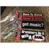 Image 1 : Three  Bumper Stickers and Three Ear Pods