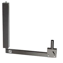 K& M 29305 Swivel Speaker Wall Mount (Black)