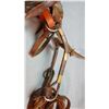 Image 2 : Brass mtd. striped bit w/headstall & reins