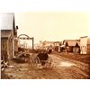 Image 1 : Huffman, L. A. framed photo print, Main Street Miles City, 16" h x 24" w
