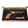 Image 2 : Colt SAA Frontier  Scout, .22 LR, 1869-1969 Golden Spike, 6" bbl, cased, nickel cylinder, sn: 10592G