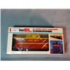 Image 8 : Lionel O gauge: 3 cabooses, tank car and box car, all NIB, and assorted used O gauge track