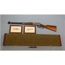 Win. 94 Trapper Great Artists #1 rifle, .30-30, 20" bbl, engraved receiver, checkered wood, w/orig. 