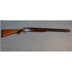 Win. 101 O/U, 12 ga. 2 3/4", 30" bbl, engraved, very good condition, sn: B133993