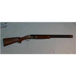 Savage Stevens 512 O/U, 12 ga., 3", 28" bbl, sn: U07A0036, gold pheasant on receiver, checkered wood