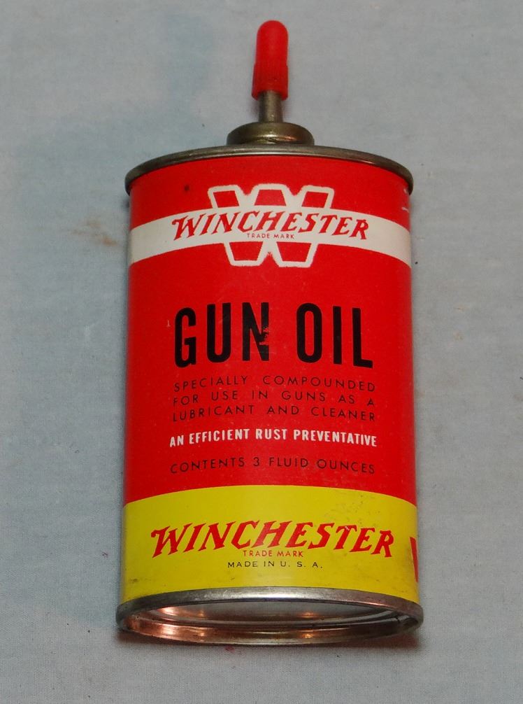 Winchester gun oil can, vintage