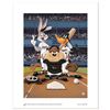 Image 1 : "At the Plate (Orioles)" Numbered Limited Edition Giclee from Warner Bros. with Certificate of Authe