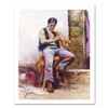 Image 1 : Pino (1931-2010), "Music Lover" Limited Edition on Canvas, Numbered and Hand Signed with Certificate