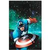 Image 1 : Marvel Comics "Captain America and the Korvac Saga #1" Numbered Limited Edition Giclee on Canvas by 