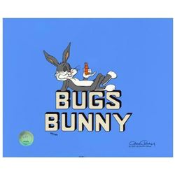 Chuck Jones "Title "Bugs Bunny"" Hand Signed, Hand Painted Limited Edition Sericel.