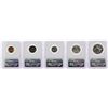 Image 2 : 1957 (5) Coin Proof Set NGC Graded PF66/PF67RD/PF68