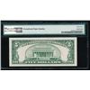 Image 2 : 1934C $5 Silver Certificate PMG 67EPQ