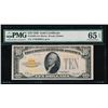 Image 1 : 1928 $10 Gold Certificate PMG 65EPQ