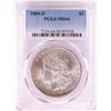 Image 1 : 1884-O $1 Morgan Silver Dollar Coin PCGS MS64 Nice Toning