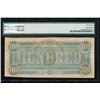 Image 2 : 1864 $100 Confederate States of America Note PMG 63
