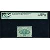 Image 1 : 10 Cent First Issue Fractional Note PCGS 65PPQ