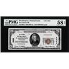 Image 1 : 1929 $20 Citizens NB Washington, PA CH# 3383 National Note PMG Choice About Unc 58EPQ