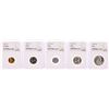 Image 1 : 1958 (5) Coin Proof Set Graded NGC PF66