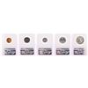 Image 2 : 1958 (5) Coin Proof Set Graded NGC PF66