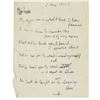 Image 1 : Bob Dylan 1962 Handwritten Lyrics and Notes